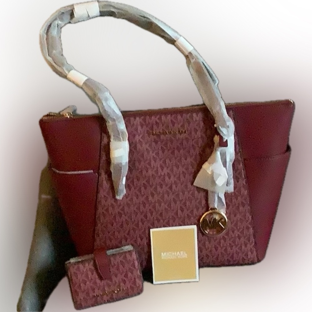 NWT MK Tote & Card Case